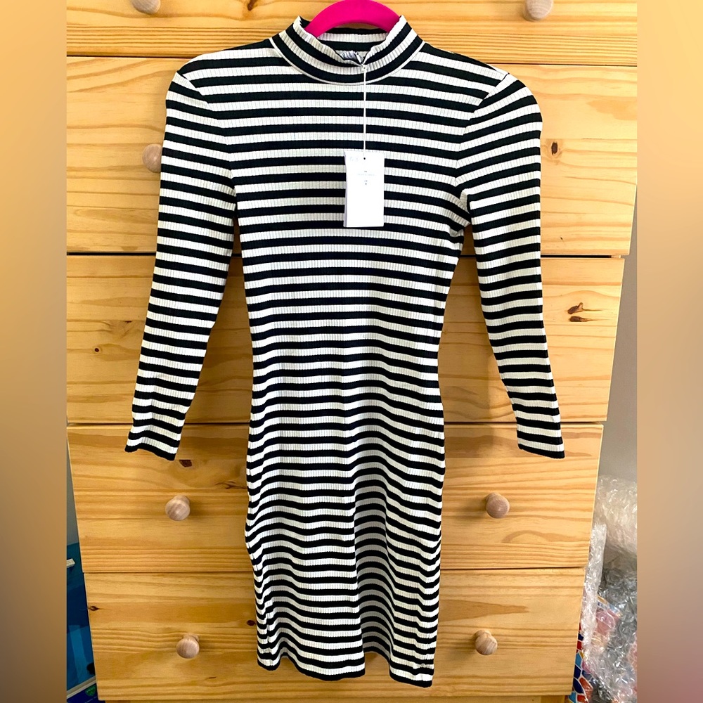 NWT Striped Body Con - US W 4 - & other stories